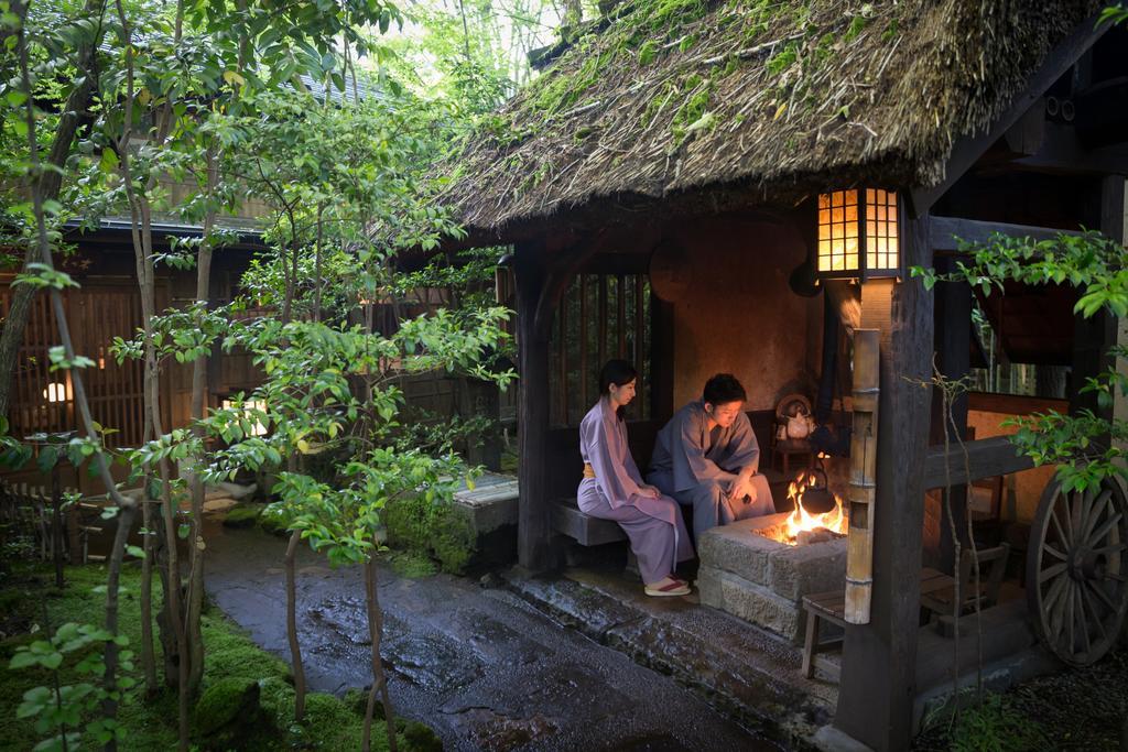 Kurokawa Onsen Oyado Noshiyu Hotell Minamioguni Exteriör bild