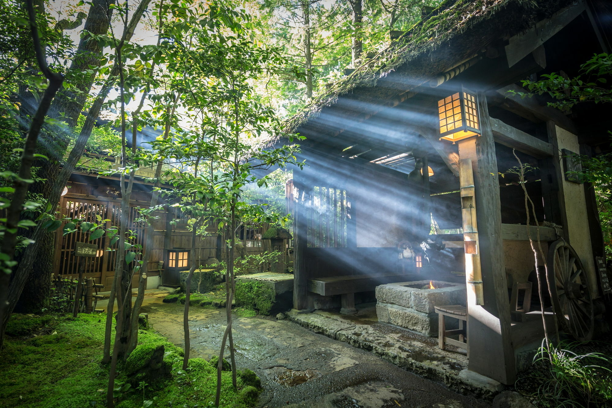 Kurokawa Onsen Oyado Noshiyu Hotell Minamioguni Exteriör bild